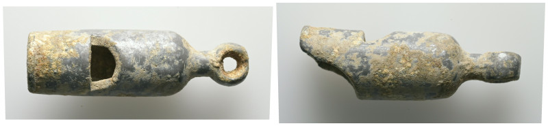 Ancient Bronze object, 13.84 g 59.06 mm