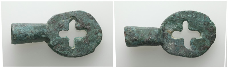 Ancient Bronze object, 29.30 g 50.97 mm
