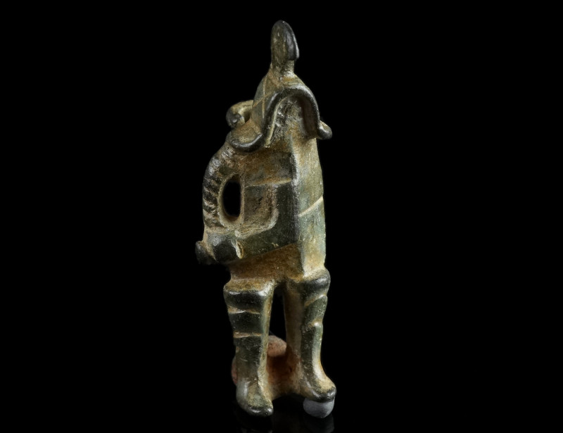 A Roman Bronze Gladiator Brooch of a Thraex
Circa 2nd-3rd century AD.
The brooch...