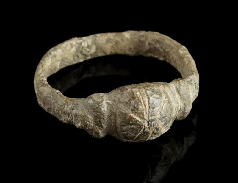 A Byzantine Lead Model for a Ring
Circa 6th-8th century AD.
Lead ring model with...