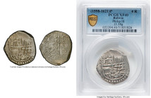 Philip III Cob 4 Reales 1621 P-P XF40 PCGS, Potosi mint, KM9, Cal-780 (Castles and Lions Transposed variety). 13.38gm. HID09801242017 © 2024 Heritage ...