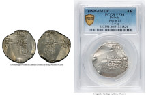 Philip III Cob 4 Reales ND (1598-1621)-P VF30 PCGS, Potosi mint, KM9. 13.61gm. HID09801242017 © 2024 Heritage Auctions | All Rights Reserved www.HA.co...