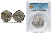 Philip III Cob 4 Reales ND (1598-1621)-P VF30 PCGS, Potosi mint, KM9. 13.59gm. HID09801242017 © 2024 Heritage Auctions | All Rights Reserved www.HA.co...