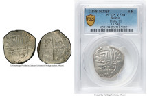 Philip III Cob 4 Reales ND (1598-1621)-P VF20 PCGS, Potosi mint, KM9. 13.64gm. HID09801242017 © 2024 Heritage Auctions | All Rights Reserved www.HA.co...