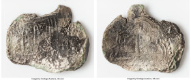 Philip III "Santa Margarita" Cob 8 Reales ND (1618) XF (Shipwreck Effect), Potosi mint, KM10, Cal-Type 165. 15.23gm. Grade III. Salvaged from the Sant...