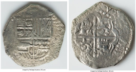 Philip III "Atocha" Cob 8 Reales ND (1598-1621) XF (Shipwreck Effect), Potosi mint, KM10. 24.77gm. Mel Fisher's Research Database: Coin No. 96A-20015 ...