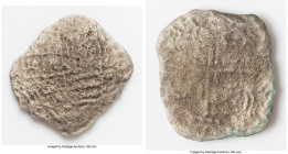 Philip III "Santa Margarita" Cob 8 Reales ND (1598-1621) XF (Shipwreck Effect), Potosi mint, KM10. 10.34gm. Grade IV. Salvaged from the Santa Margarit...