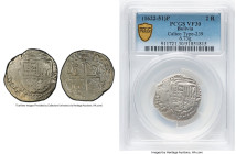 Philip IV Cob 2 Reales ND (1622-1651)-P VF30 PCGS, Potosi mint, Cal-Type 239. 6.73gm. HID09801242017 © 2024 Heritage Auctions | All Rights Reserved ww...