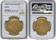 Charles III gold 8 Escudos 1780 P-SF AU55 NGC, Popayan mint, KM50.2, Cal-2048. HID09801242017 © 2024 Heritage Auctions | All Rights Reserved www.HA.co...