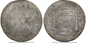 Charles IV "1810 Ft. Pierce Wreck" 8 Reales 1803 NG-M Genuine NGC, Nueva Guatemala mint, KM53. 18.47gm. Accompanied by COA. Salvaged from the "1810 Wr...