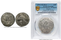 Charles & Johanna "Early Series" 4 Reales ND (1538-1542) M-G AU Details (Corrosion Removed) PCGS, Mexico City mint, Cal-119. 12.91gm. Pleasing to find...