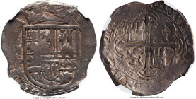 Philip II Cob 8 Reales (1589-1598) Mo-F VF35 NGC, Mexico City mint, Cal-664. 27.20gm. HID09801242017 © 2024 Heritage Auctions | All Rights Reserved ww...