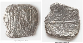 Philip III "Santa Margarita" Cob 8 Reales ND (1598-1621)-Mo XF (Shipwreck Effect), Mexico City mint, KM44, Cal-Type 161&162. 16.34gm. Grade III. Salva...