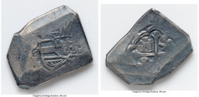 Philip V Cob 8 Reales ND (1700-1733) Mo-J XF (Environmental Damage), Mexico City mint, Cal-Type 170. 25.96gm. HID09801242017 © 2024 Heritage Auctions ...