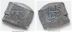 Philip V Cob 8 Reales ND (1700-1733) XF (Environmental Damage), Mexico City mint, Cal-Type 170. 27.30gm. HID09801242017 © 2024 Heritage Auctions | All...