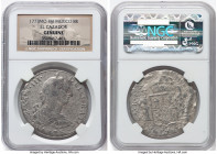 Charles III "El Cazador" 8 Reales 1773 Mo-FM Genuine NGC, Mexico City mint, KM106.2, Cal-1107. Salvaged from the "El Cazador" Shipwreck (sunk in 1784 ...