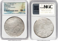 Utrecht. Provincial "Campen" Lion Daalder 1617 AU Details (Saltwater Damage) NGC, KM13, Dav-4863. Salvaged from the "Campen" (sunk in 1627 off Middle ...