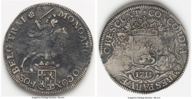 Utrecht. Provincial "De Liefde" Ducaton (Silver Rider) 1711 AU (Shipwreck Effect), Utrecht mint, KM83.1, Dav-1832. 31.62gm. Accompanied by COA. Salvag...