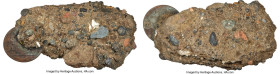 Dutch Colony. United East India Company Duit 1790 Shipwreck Clump, Total weight: 138.75gm. Accompanied by COA. Recovered from an unidentified shipwrec...
