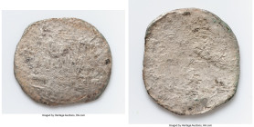 Philip II "Dry Tortugas" Cob 8 Reales ND (1577-1588) Poor (Shipwreck Effect), Lima mint, KM14. 11.42gm. Accompanied by COA. Salvaged from the "Dry Tor...