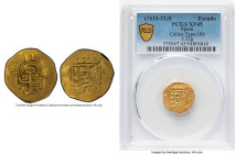 Philip III gold Cob Escudo ND 1610 S-B XF45 PCGS, Seville mint, Cal-1018. 3.32gm. With a full date. HID09801242017 © 2024 Heritage Auctions | All Righ...