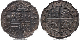 Philip IV 8 Reales 1633-R AU55 NGC, Segovia mint, KM111, Cal-1603. HID09801242017 © 2024 Heritage Auctions | All Rights Reserved www.HA.com/TexasAucti...