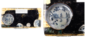 "Merestein & Middelburg" Multi-Artifact Resin Diorama (ca. 1600-1700's), Accompanied by COA. 390 x 190 x 85mm. Salvaged from the ships: "Merestein" (M...
