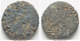 "Vliegenthart" 8 Reales or Ducaton Saltwater Encrusted, 50.72gm. Accompanied by COA. Salvaged from the Vliegenthart (sunk in 1735 off Zeeland, the Net...