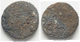 "Vliegenthart" 8 Reales or Ducaton Saltwater Encrusted, 44.31gm. Accompanied by COA. Salvaged from the Vliegenthart (sunk in 1735 off Zeeland, the Net...