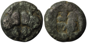 LESBOS. Uncertain mint. (Circa 500-450 BC).
BI 1/12 Stater (10mm, 1,21g)