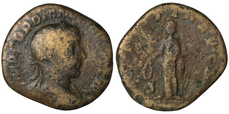 Gordian III (AD 238-244). Rome
AE Sestertius (30mm, 14,57g)