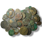 53 pieces mixed coins / SOLD AS SEEN, NO RETURN!