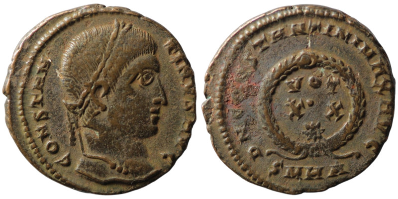 Constantine I 'the Great' (AD 307/10-337). Heraclea
AE Follis (19mm, 1,99g)