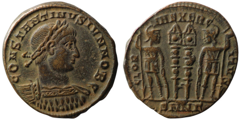 Constantine II, Caesar (AD 316-337). Nicomedia
AE Follis (19mm, 2,22g)