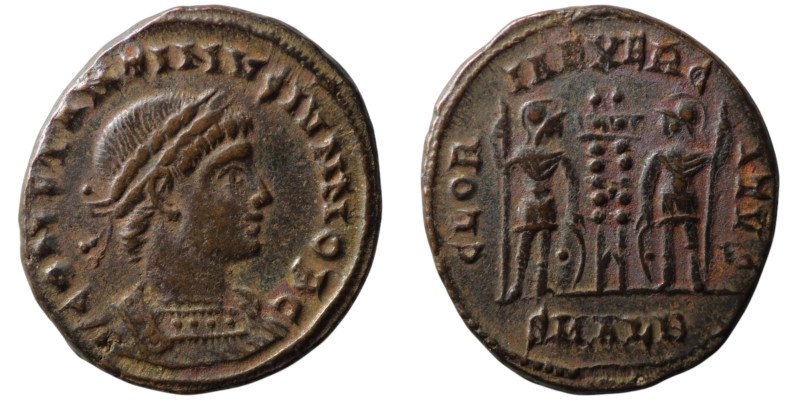 Constantine II, Caesar (AD 316-337). Alexandria
AE Follis (19mm, 2,75g)
