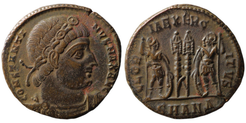 Constantine I 'the Great' (AD 307/10-337). Antioch
AE Follis (18mm, 2,13g)