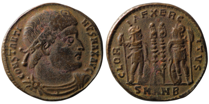 Constantine I 'the Great' (AD 307/10-337). Antioch
AE Follis (19mm, 2,57g)