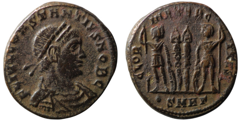 Constantius II, Caesar (AD 324-337). Heraclea
AE Follis (18mm, 2,50g)