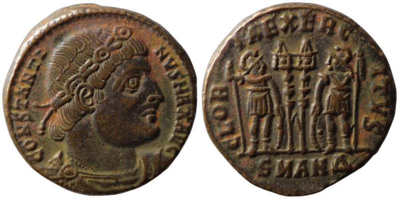 Constantine I 'the Great' (AD 307/10-337). Antioch
AE Follis (17mm, 2,67g)