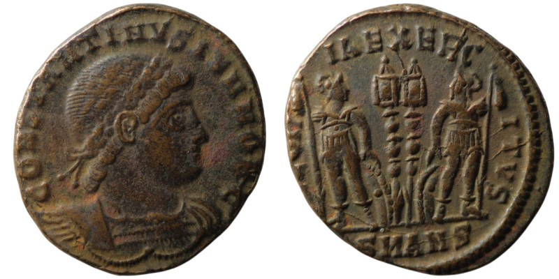 Constantine II, Caesar (AD 316-337). Antioch
AE Follis (18mm, 2,11g)