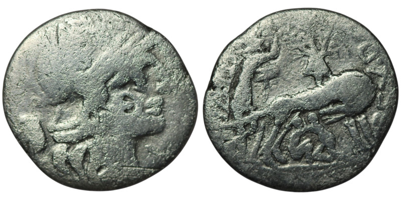 Sex. Pompeius Fostlus (137 BC). Rome
AR Denarius (19mm, 3,35g)