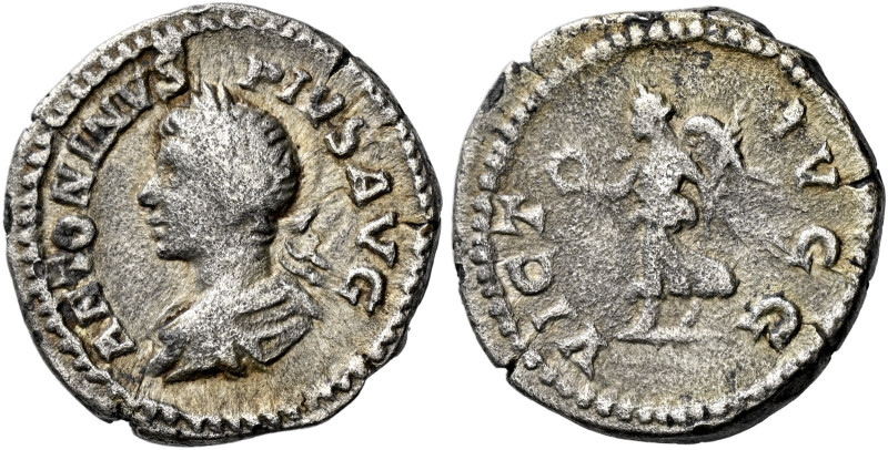 Caracalla augustus, 193–217 

Quinarius 201-206, AR 15 mm, 1.37 g. ANTONINVS –...