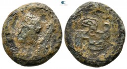 Sicily. Syracuse 339-334 BC. Time of Timoleon and the Third Democracy. Bronze Æ