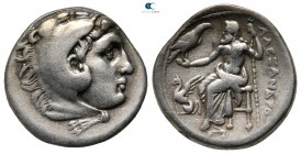 Kings of Macedon. Teos. Philip III Arrhidaeus 323-317 BC. In the name and types of Alexander III. Drachm AR