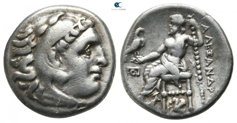 Kings of Macedon. 'Teos'. Alexander III "the Great" 336-323 BC. 
Drachm AR

1...