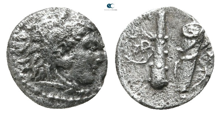Kings of Macedon. Uncertain mint. Alexander III "the Great" 336-323 BC. 
Hemiob...