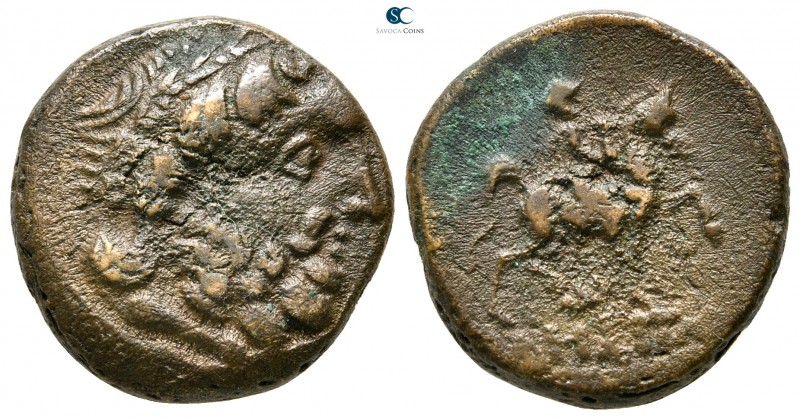 Thrace. Odessos 300 BC. 
Bronze Æ

20 mm., 8,03 g.



very fine