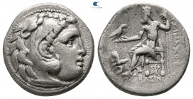 Kings of Thrace. Kolophon. Macedonian. Lysimachos 305-281 BC. In the types of Alexander III of Macedon. Drachm AR