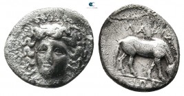 Thessaly. Larissa 380-337 BC. Obol AR