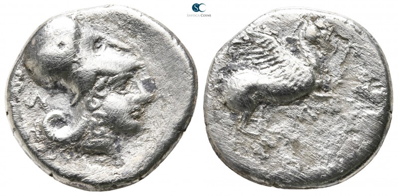 Akarnania. Leukas 380-320 BC. 
Stater AR

21 mm., 7,15 g.



very fine